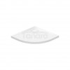 CERSANIT - brodzik półokrągły TAKO Slim 80x4 biały mat + syfon  S932-155